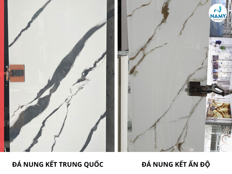 Cận cảnh thực tế đá nung kết Trung Quốc và đá nung kết Ấn Độ