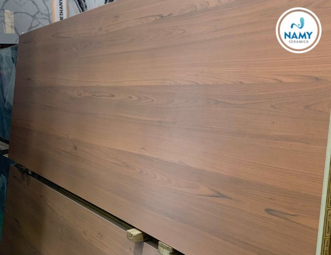 Đá men nhám Zed Veneer mô tả vân gỗ sống động