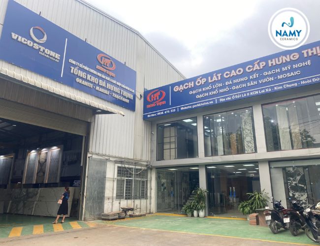 Kho bãi được phân bố trên các tỉnh thành lớn của cả nước